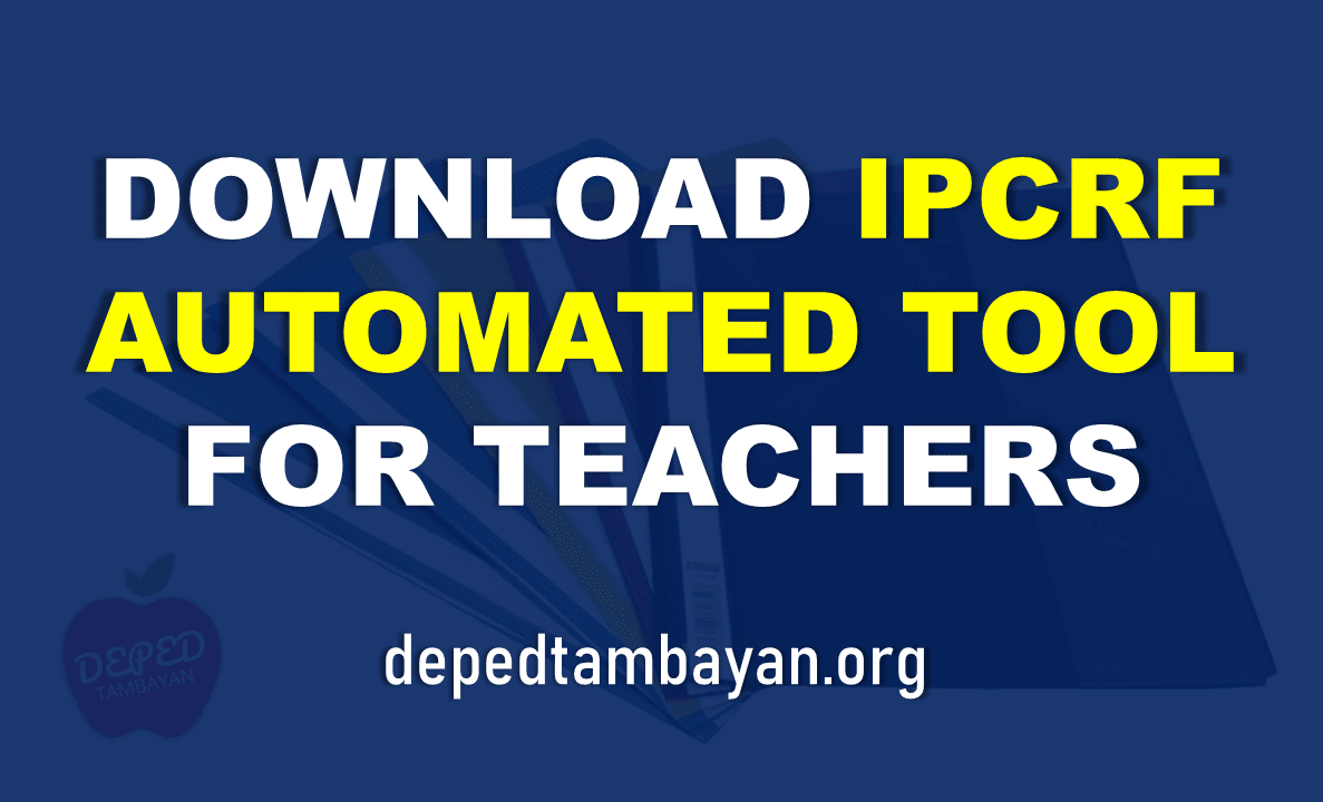 Ipcrf Automated Tool For Teachers