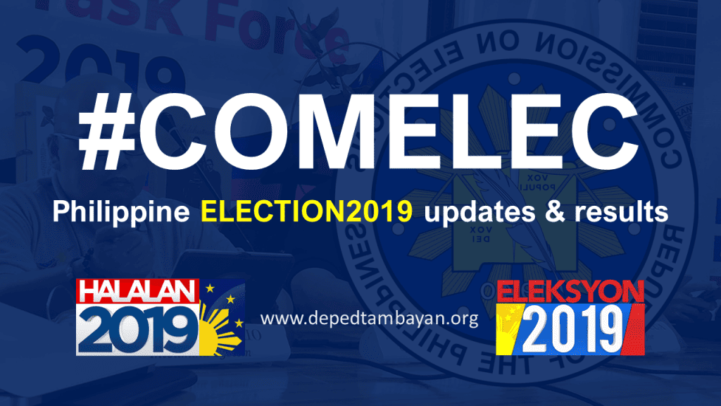 COMELEC: Philippine Election 2019 Updates And Results