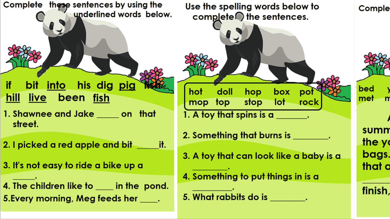 reading comprehension worksheets for english