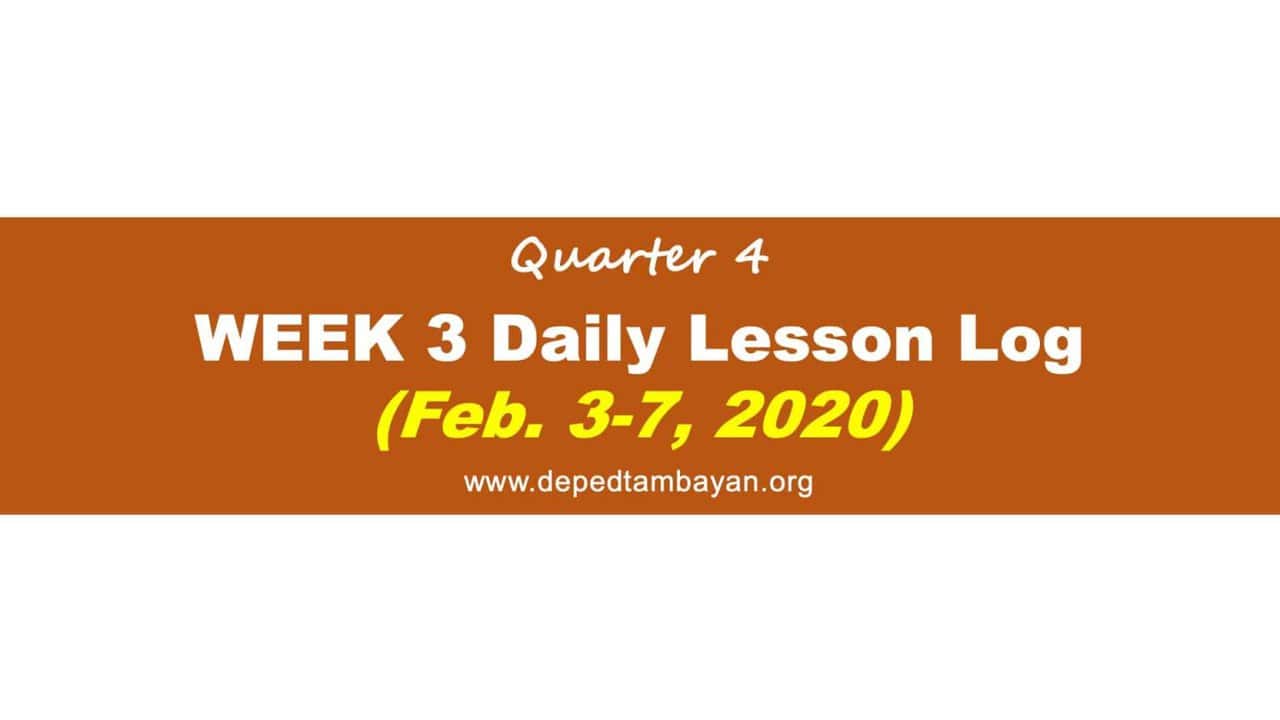 Daily Lesson Log | DepEd Tambayan