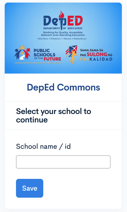 deped commons