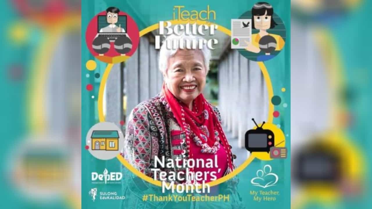 DepEd recognizes role of teachers for National Teachers' Month