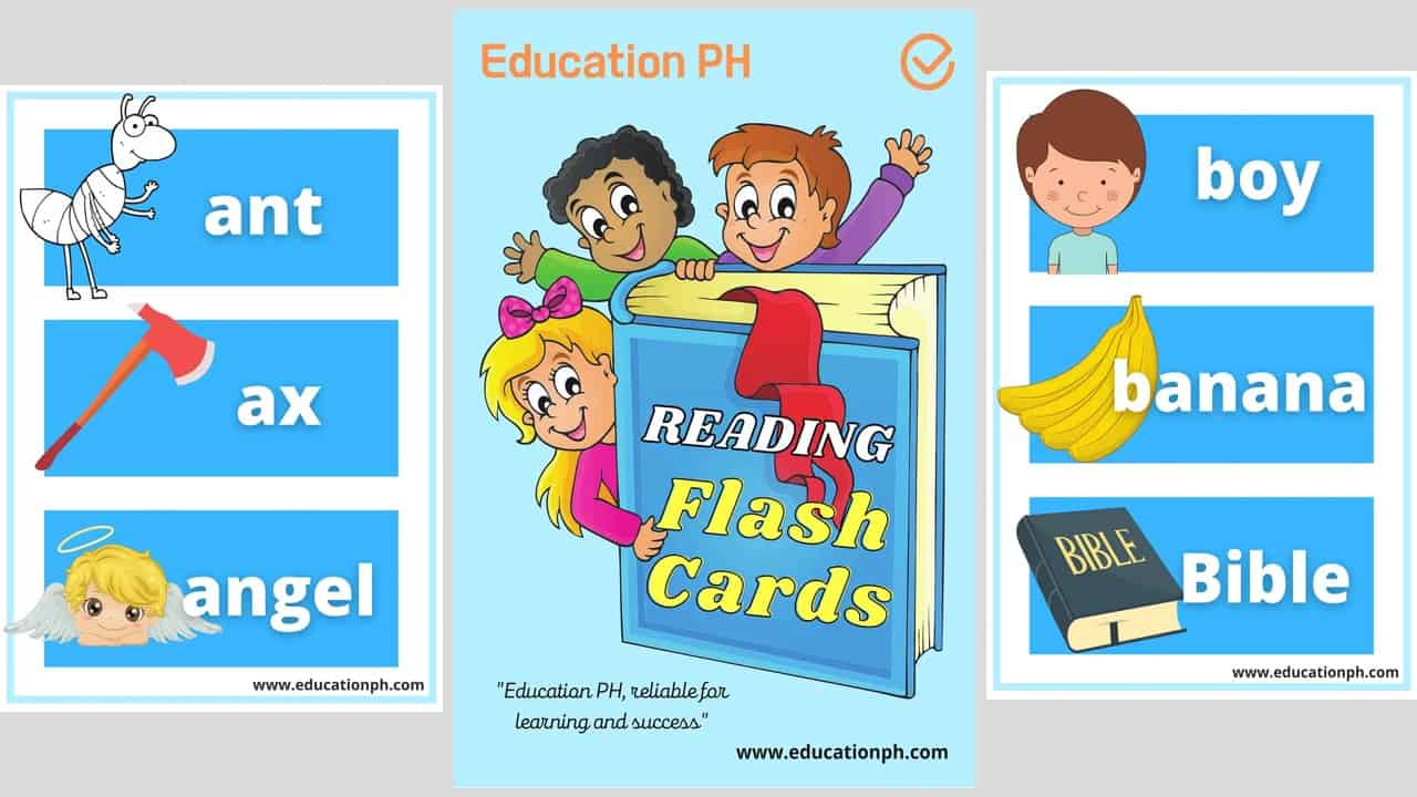 Reading flash cards